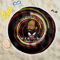W.E.B. Du Bois Civil Rights Architect Beach Blanket Niagara Movement - NAACP Tribute Design - Wonder Print Shop