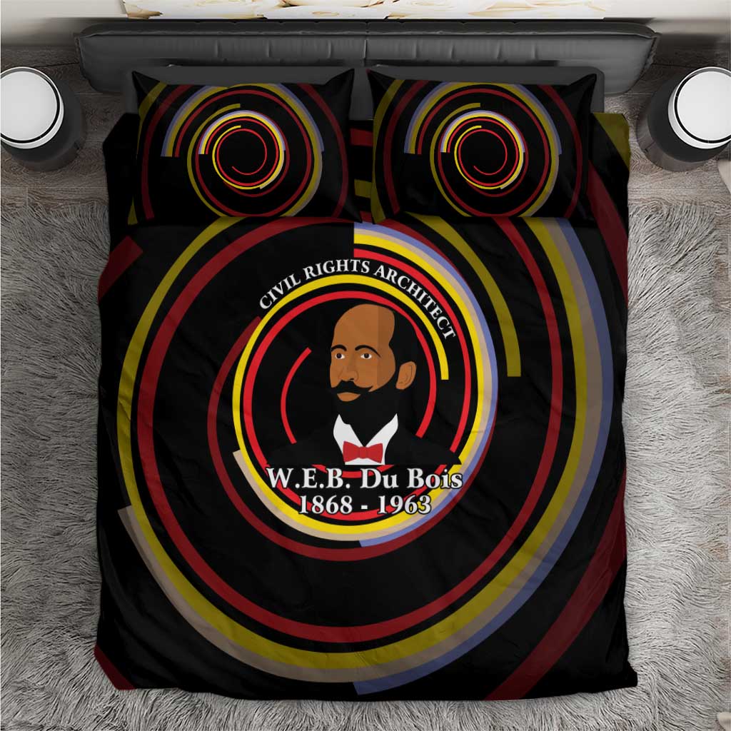 W.E.B. Du Bois Civil Rights Architect Bedding Set Niagara Movement - NAACP Tribute Design - Wonder Print Shop