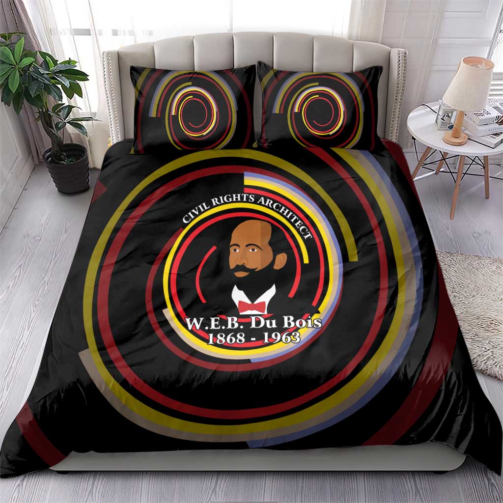 W.E.B. Du Bois Civil Rights Architect Bedding Set Niagara Movement - NAACP Tribute Design - Wonder Print Shop