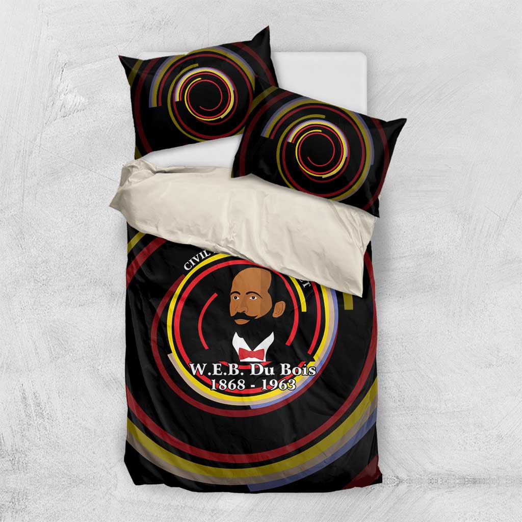 W.E.B. Du Bois Civil Rights Architect Bedding Set Niagara Movement - NAACP Tribute Design - Wonder Print Shop