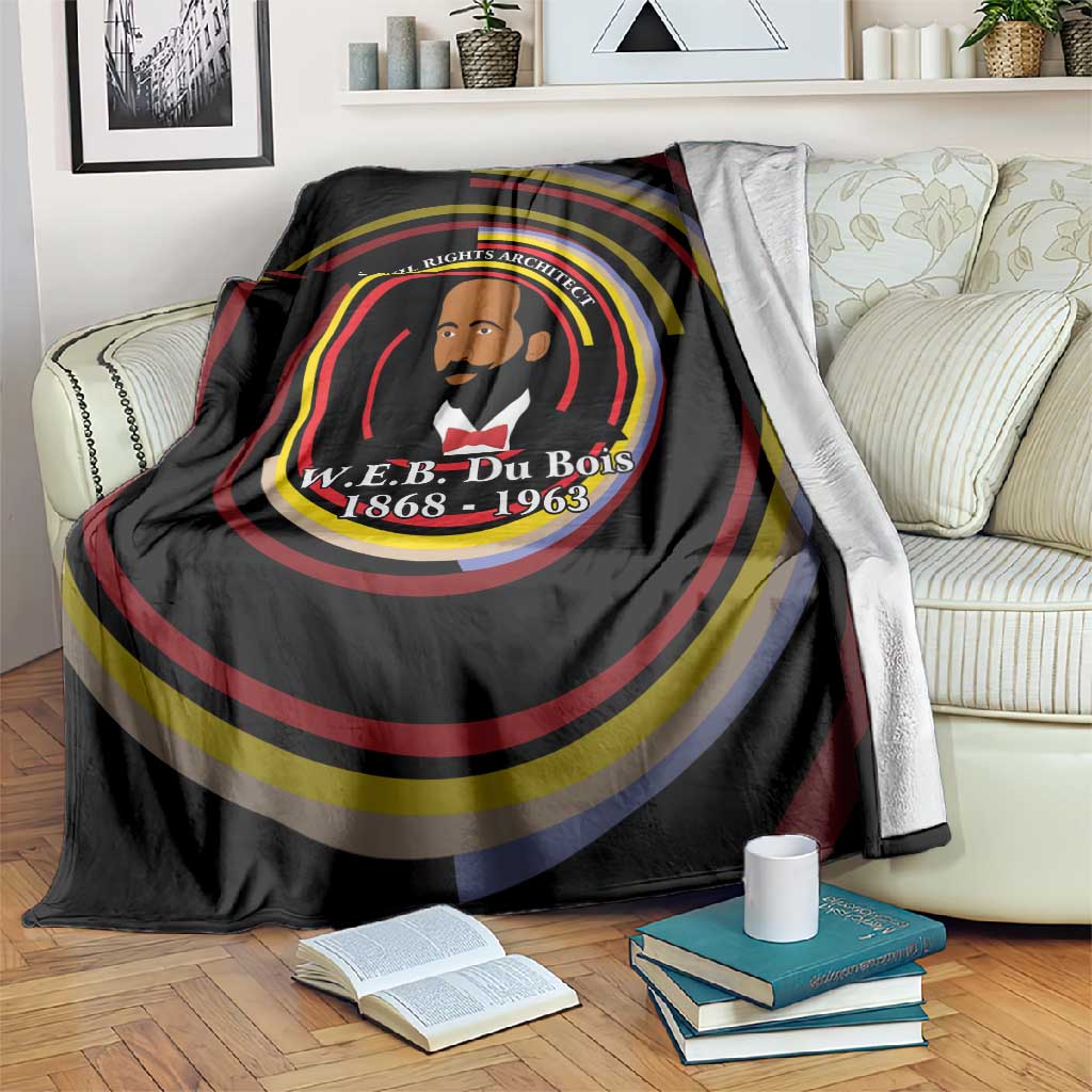 W.E.B. Du Bois Civil Rights Architect Blanket Niagara Movement - NAACP Tribute Design - Wonder Print Shop