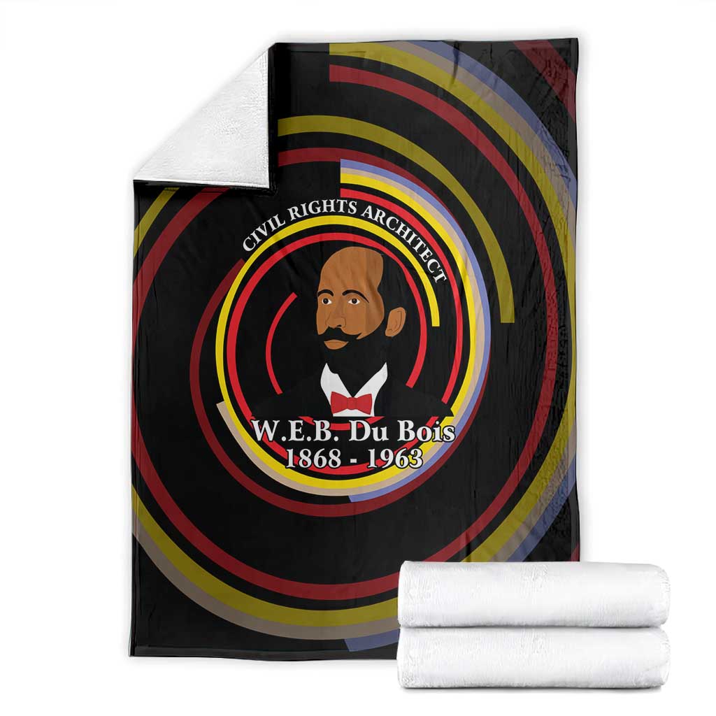 W.E.B. Du Bois Civil Rights Architect Blanket Niagara Movement - NAACP Tribute Design - Wonder Print Shop