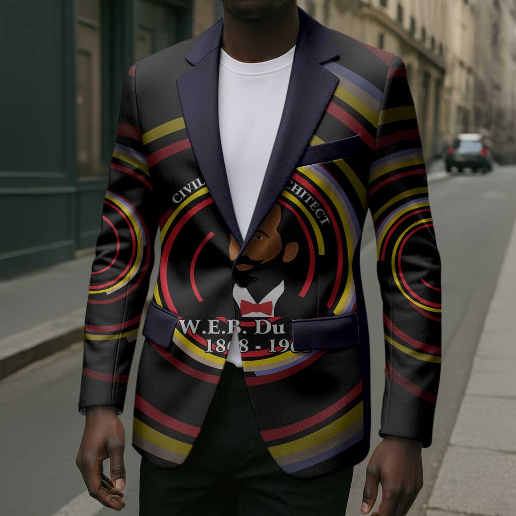 W.E.B. Du Bois Civil Rights Architect Blazer Niagara Movement - NAACP Tribute Design - Wonder Print Shop