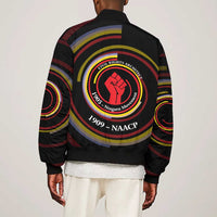 W.E.B. Du Bois Civil Rights Architect Bomber Jacket Niagara Movement - NAACP Tribute Design - Wonder Print Shop