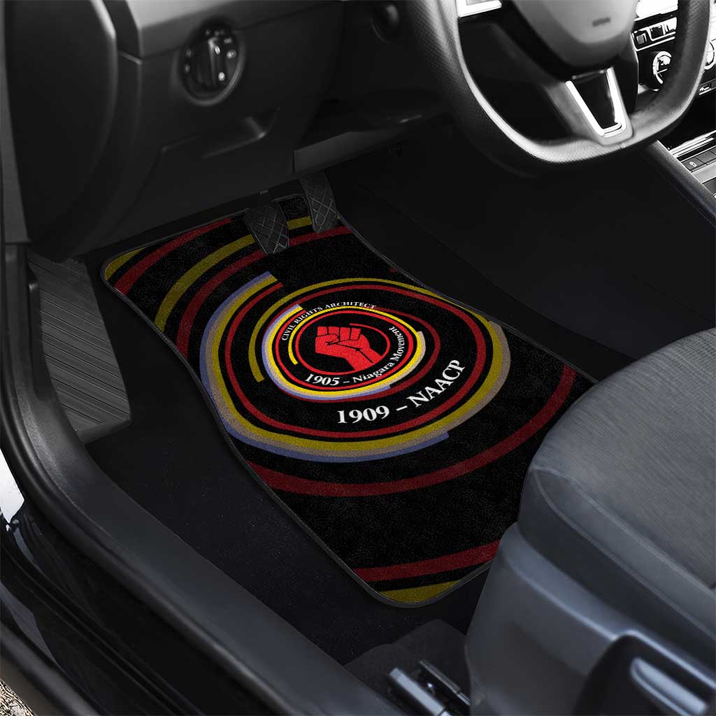 W.E.B. Du Bois Civil Rights Architect Car Mats Niagara Movement - NAACP Tribute Design - Wonder Print Shop