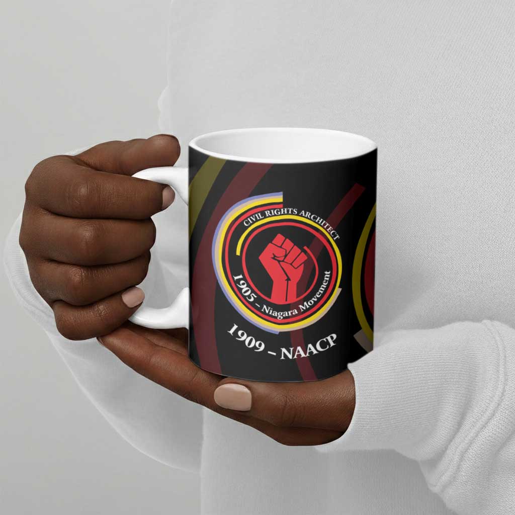 W.E.B. Du Bois Civil Rights Architect Ceramic Mug Niagara Movement - NAACP Tribute Design - Wonder Print Shop