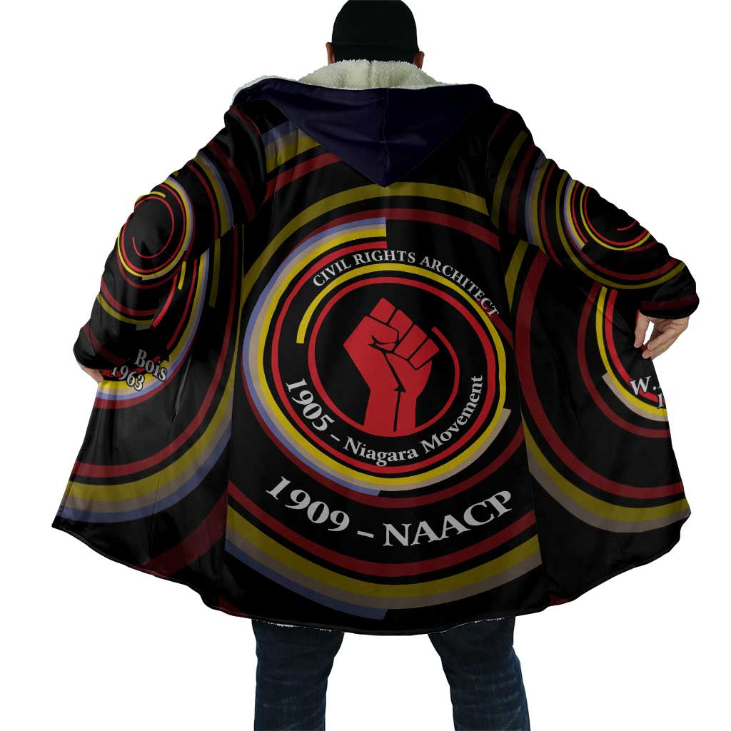 W.E.B. Du Bois Civil Rights Architect Cloak Niagara Movement - NAACP Tribute Design - Wonder Print Shop