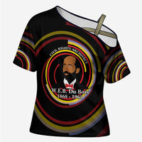W.E.B. Du Bois Civil Rights Architect Cross Shoulder Shirt Niagara Movement - NAACP Tribute Design - Wonder Print Shop