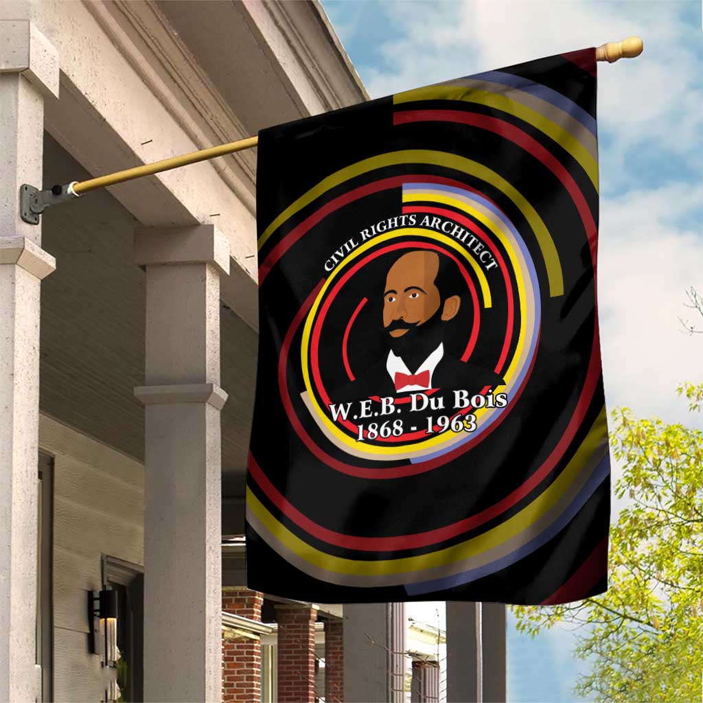 W.E.B. Du Bois Civil Rights Architect Garden Flag Niagara Movement - NAACP Tribute Design - Wonder Print Shop