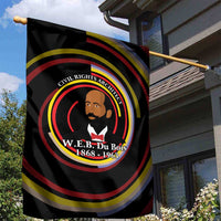 W.E.B. Du Bois Civil Rights Architect Garden Flag Niagara Movement - NAACP Tribute Design - Wonder Print Shop