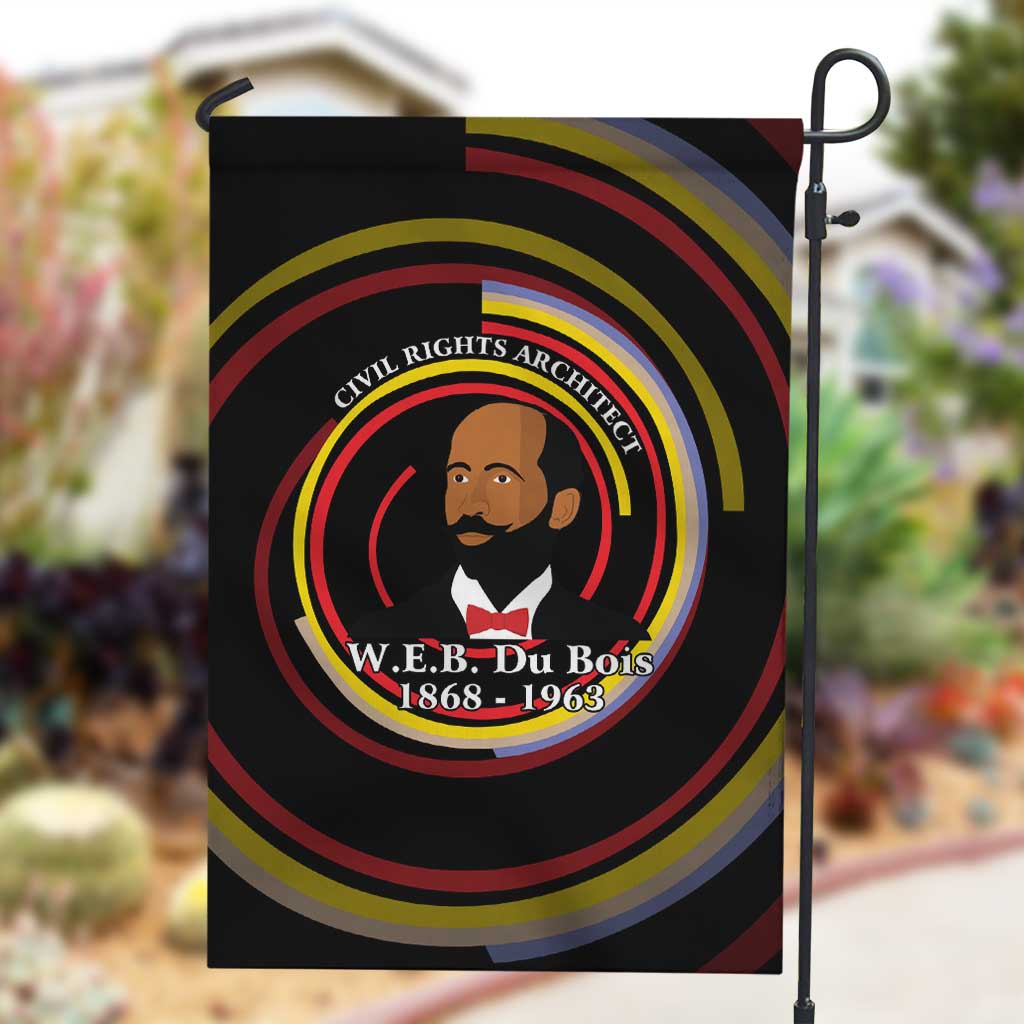 W.E.B. Du Bois Civil Rights Architect Garden Flag Niagara Movement - NAACP Tribute Design - Wonder Print Shop