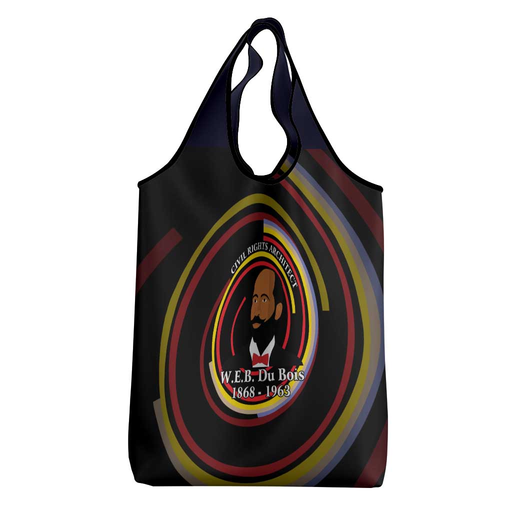 W.E.B. Du Bois Civil Rights Architect Grocery Bag Niagara Movement - NAACP Tribute Design - Wonder Print Shop