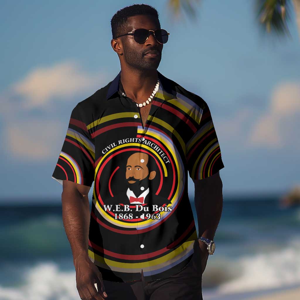 W.E.B. Du Bois Civil Rights Architect Hawaiian Shirt Niagara Movement - NAACP Tribute Design TS04