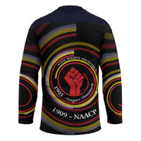 W.E.B. Du Bois Civil Rights Architect Hockey Jersey Niagara Movement - NAACP Tribute Design - Wonder Print Shop