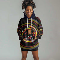 W.E.B. Du Bois Civil Rights Architect Hoodie Dress Niagara Movement - NAACP Tribute Design - Wonder Print Shop