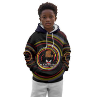 W.E.B. Du Bois Civil Rights Architect Kid Hoodie Niagara Movement - NAACP Tribute Design - Wonder Print Shop