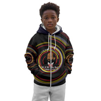 W.E.B. Du Bois Civil Rights Architect Kid Hoodie Niagara Movement - NAACP Tribute Design - Wonder Print Shop