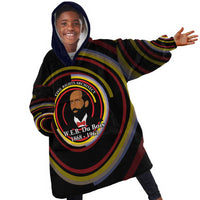 W.E.B. Du Bois Civil Rights Architect Kid Wearable Blanket Hoodie Niagara Movement - NAACP Tribute Design - Wonder Print Shop