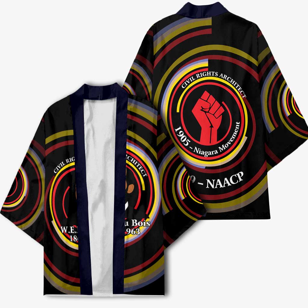 W.E.B. Du Bois Civil Rights Architect Kimono Niagara Movement - NAACP Tribute Design - Wonder Print Shop