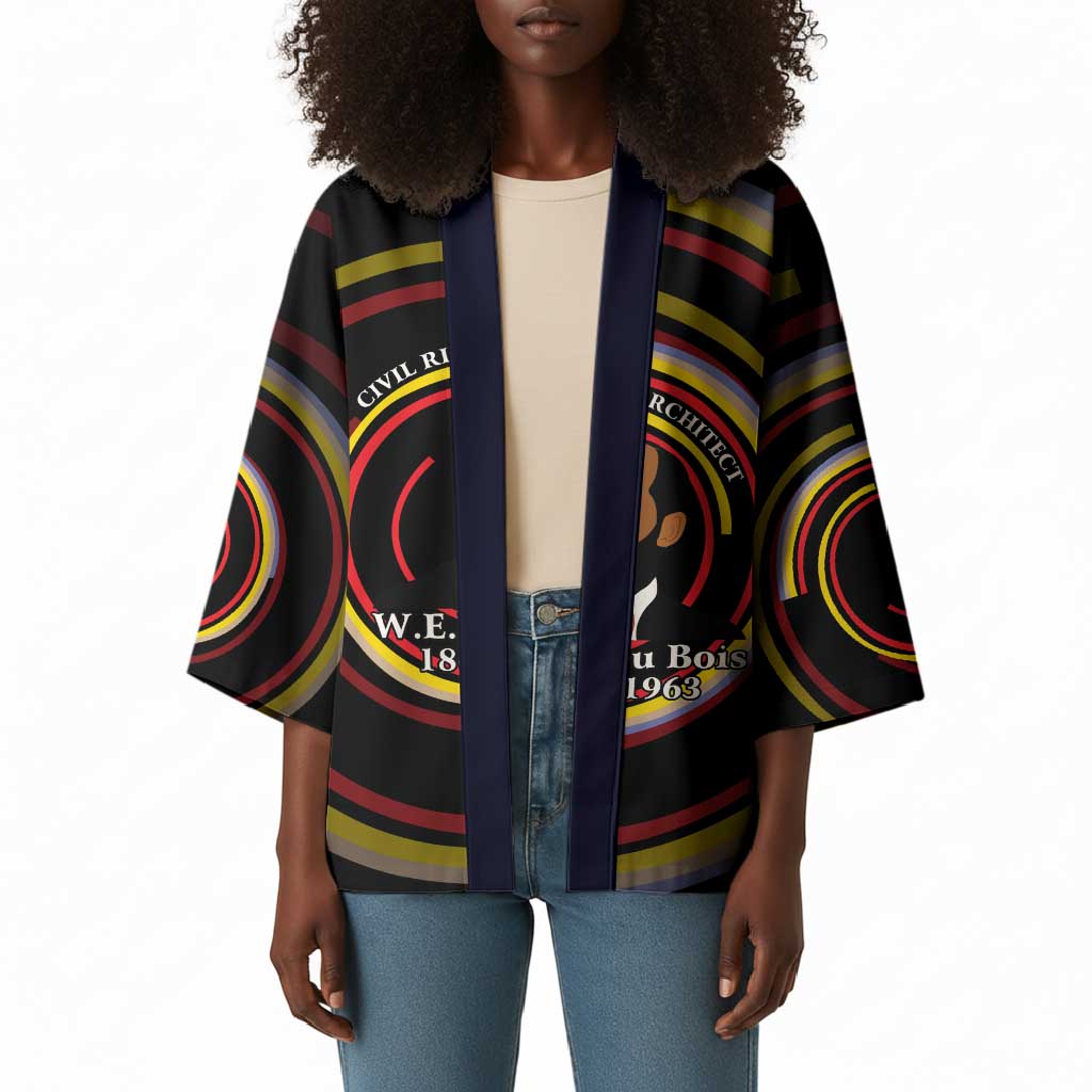 W.E.B. Du Bois Civil Rights Architect Kimono Niagara Movement - NAACP Tribute Design - Wonder Print Shop