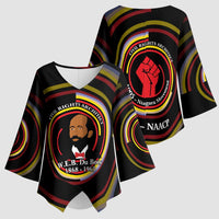 W.E.B. Du Bois Civil Rights Architect Kimono Sleeve Blouse Niagara Movement - NAACP Tribute Design - Wonder Print Shop