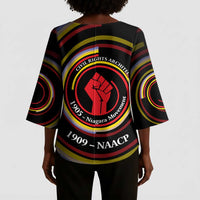 W.E.B. Du Bois Civil Rights Architect Kimono Sleeve Blouse Niagara Movement - NAACP Tribute Design - Wonder Print Shop