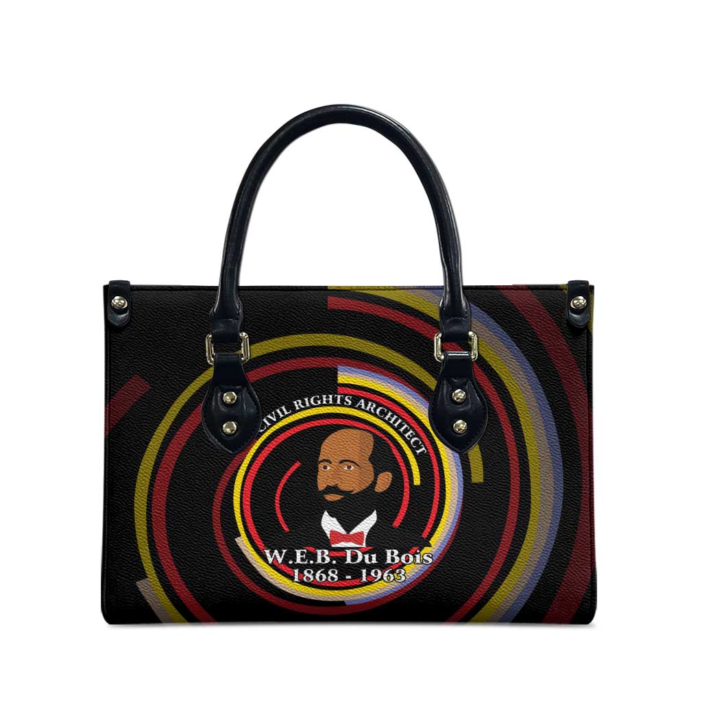 W.E.B. Du Bois Civil Rights Architect Leather Bag Niagara Movement - NAACP Tribute Design - Wonder Print Shop