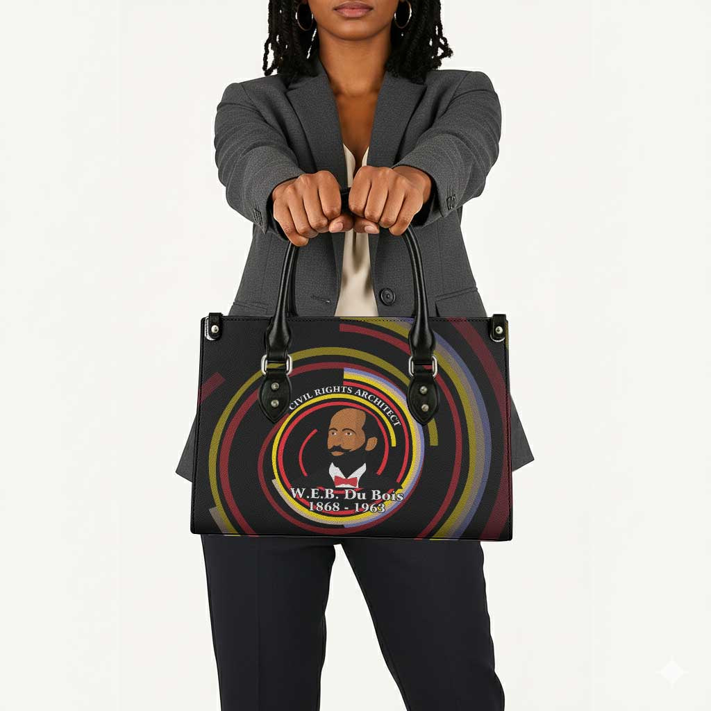W.E.B. Du Bois Civil Rights Architect Leather Bag Niagara Movement - NAACP Tribute Design - Wonder Print Shop