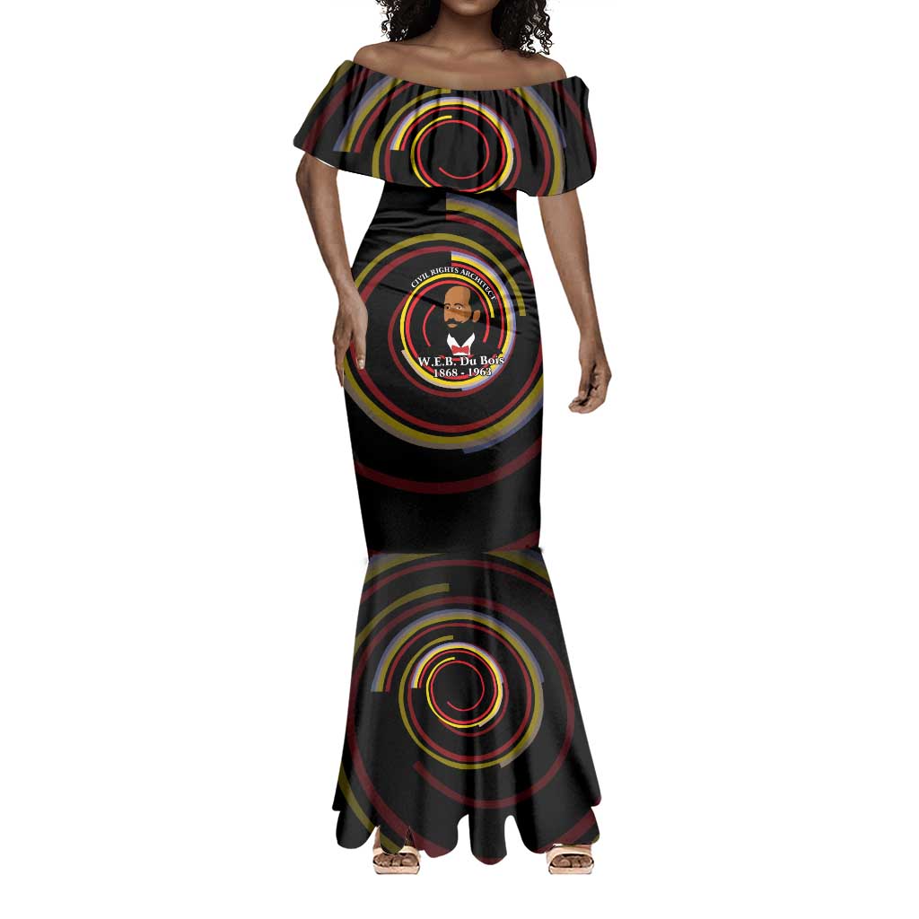 W.E.B. Du Bois Civil Rights Architect Mermaid Dress Niagara Movement - NAACP Tribute Design TS04