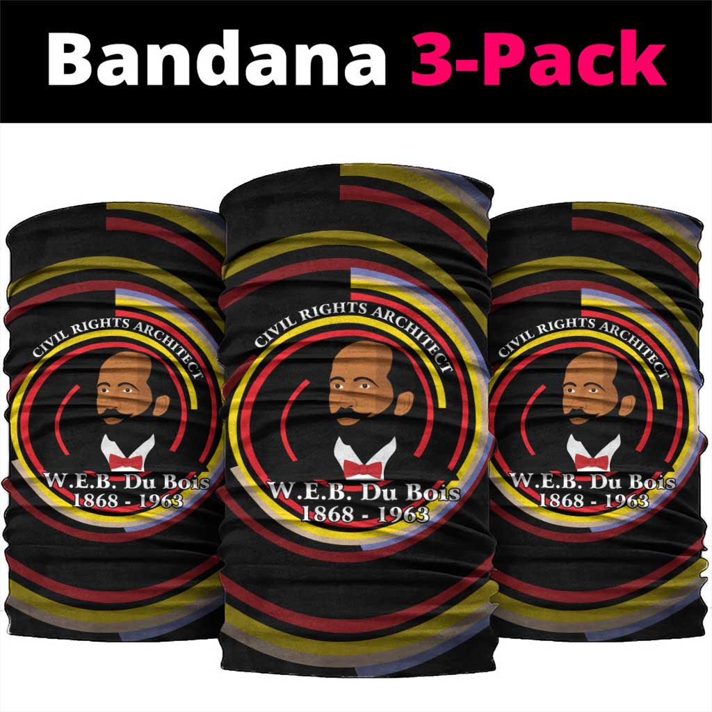 W.E.B. Du Bois Civil Rights Architect Neck Gaiter Niagara Movement - NAACP Tribute Design - Wonder Print Shop