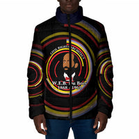 W.E.B. Du Bois Civil Rights Architect Padded Jacket Niagara Movement - NAACP Tribute Design - Wonder Print Shop