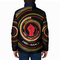 W.E.B. Du Bois Civil Rights Architect Padded Jacket Niagara Movement - NAACP Tribute Design - Wonder Print Shop