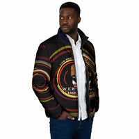 W.E.B. Du Bois Civil Rights Architect Padded Jacket Niagara Movement - NAACP Tribute Design - Wonder Print Shop