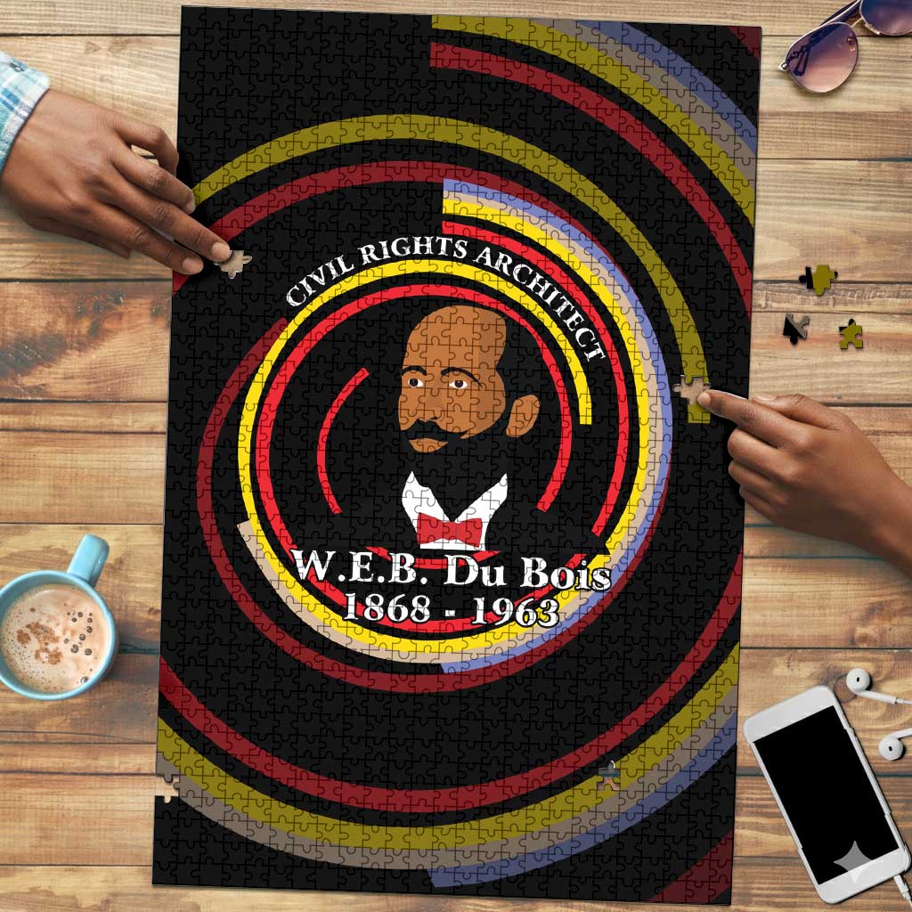 W.E.B. Du Bois Civil Rights Architect Puzzle Niagara Movement - NAACP Tribute Design - Wonder Print Shop