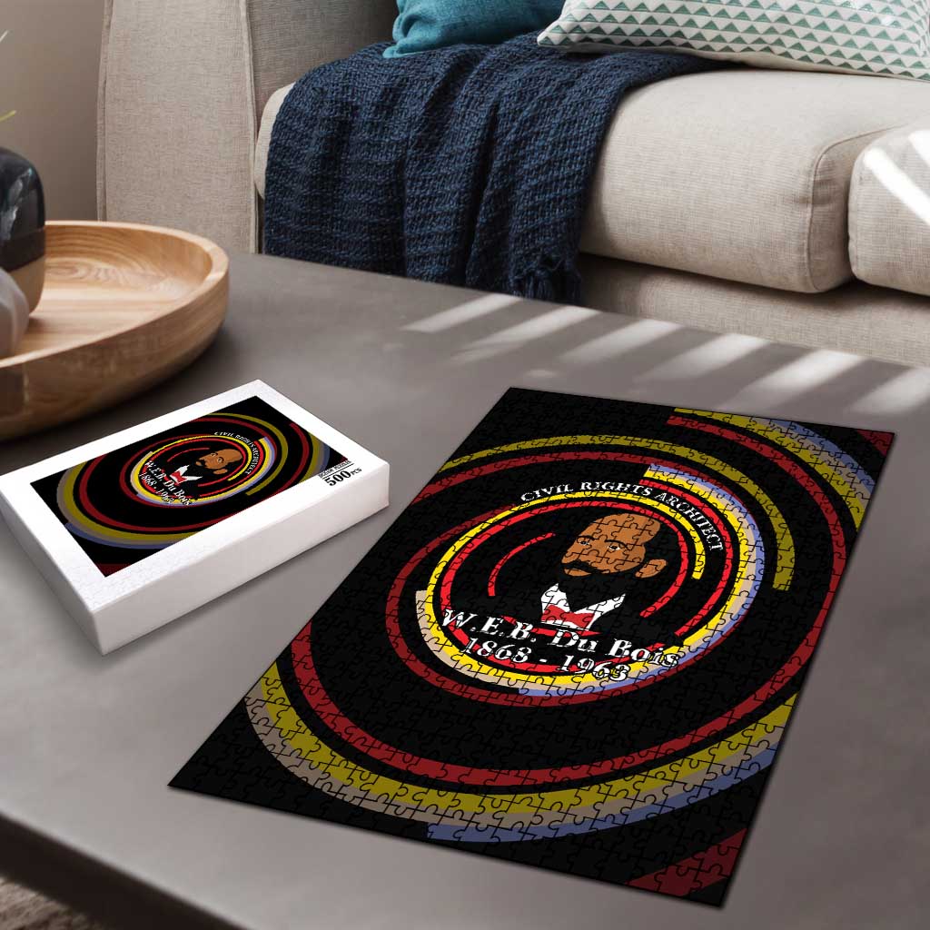W.E.B. Du Bois Civil Rights Architect Puzzle Niagara Movement - NAACP Tribute Design - Wonder Print Shop