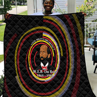 W.E.B. Du Bois Civil Rights Architect Quilt Niagara Movement - NAACP Tribute Design - Wonder Print Shop