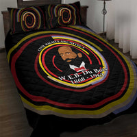 W.E.B. Du Bois Civil Rights Architect Quilt Bed Set Niagara Movement - NAACP Tribute Design - Wonder Print Shop