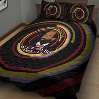 W.E.B. Du Bois Civil Rights Architect Quilt Bed Set Niagara Movement - NAACP Tribute Design - Wonder Print Shop