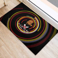 W.E.B. Du Bois Civil Rights Architect Rubber Doormat Niagara Movement - NAACP Tribute Design - Wonder Print Shop