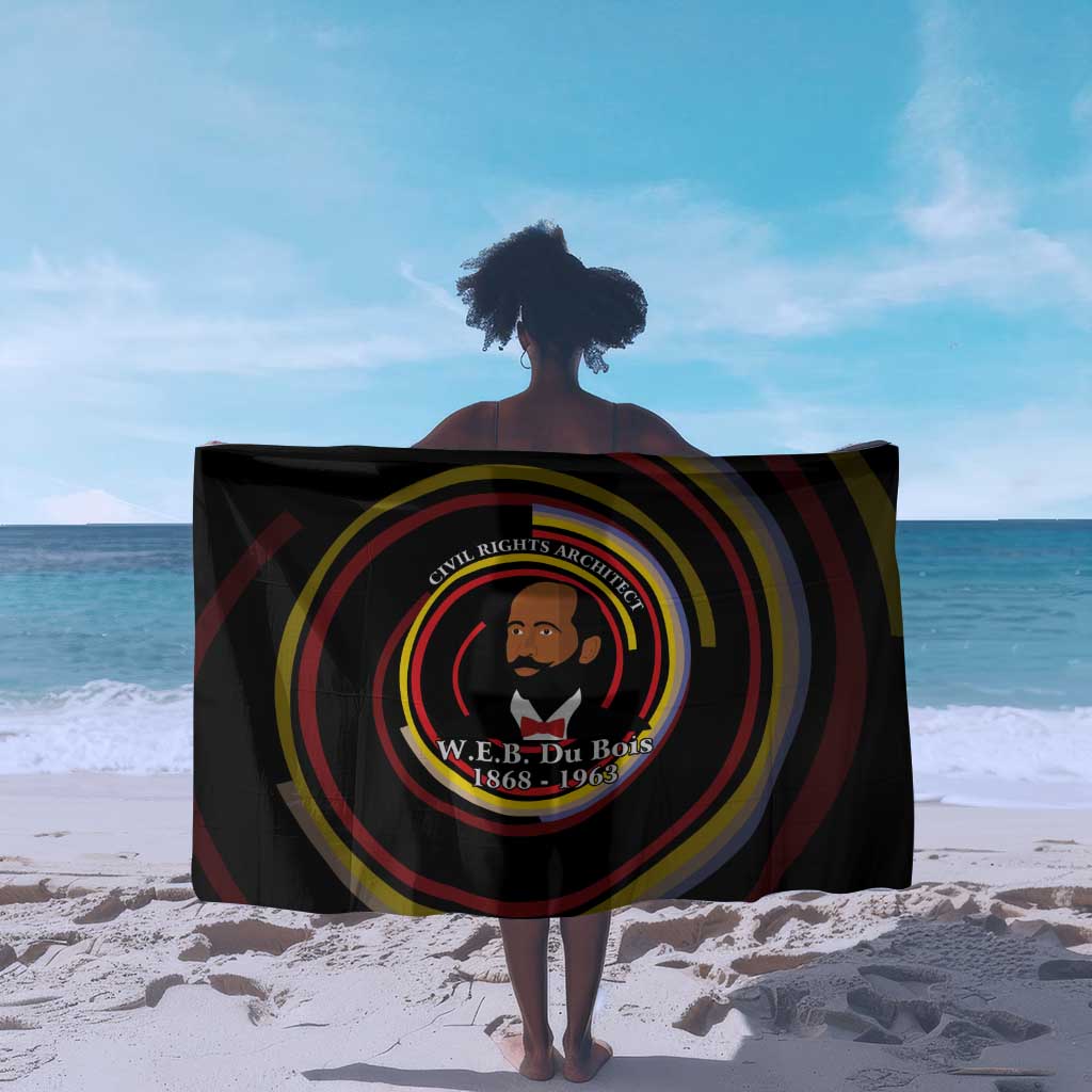W.E.B. Du Bois Civil Rights Architect Sarong Niagara Movement - NAACP Tribute Design - Wonder Print Shop