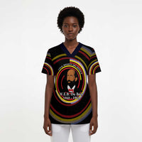 W.E.B. Du Bois Civil Rights Architect Scrub Top Niagara Movement - NAACP Tribute Design - Wonder Print Shop