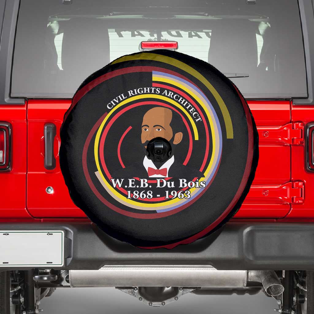W.E.B. Du Bois Civil Rights Architect Spare Tire Cover Niagara Movement - NAACP Tribute Design - Wonder Print Shop