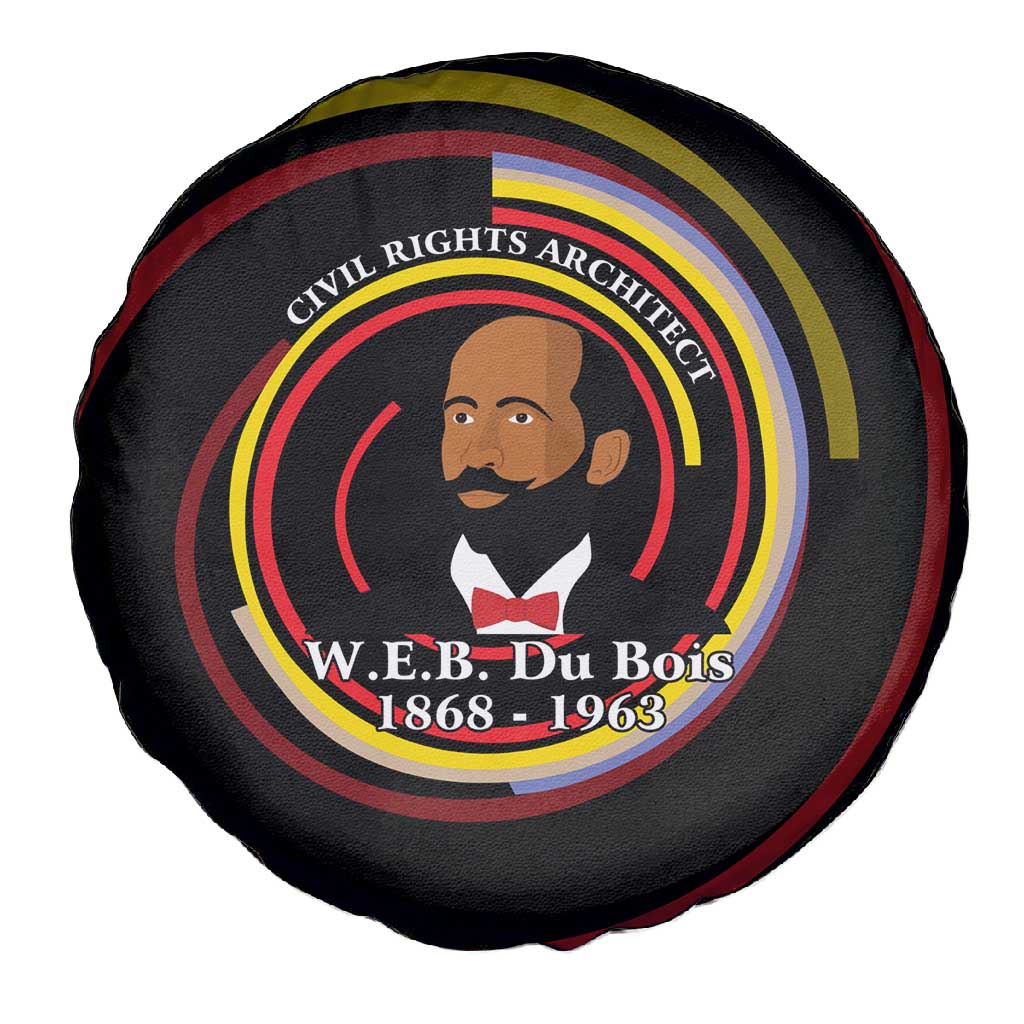 W.E.B. Du Bois Civil Rights Architect Spare Tire Cover Niagara Movement - NAACP Tribute Design - Wonder Print Shop