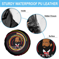 W.E.B. Du Bois Civil Rights Architect Spare Tire Cover Niagara Movement - NAACP Tribute Design - Wonder Print Shop