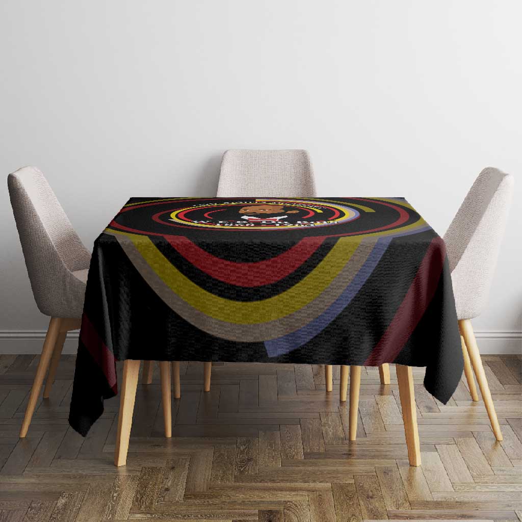 W.E.B. Du Bois Civil Rights Architect Tablecloth Niagara Movement - NAACP Tribute Design - Wonder Print Shop