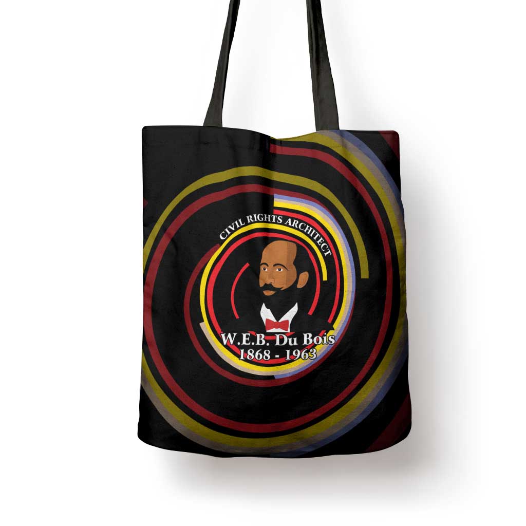 W.E.B. Du Bois Civil Rights Architect Tote Bag Niagara Movement - NAACP Tribute Design - Wonder Print Shop
