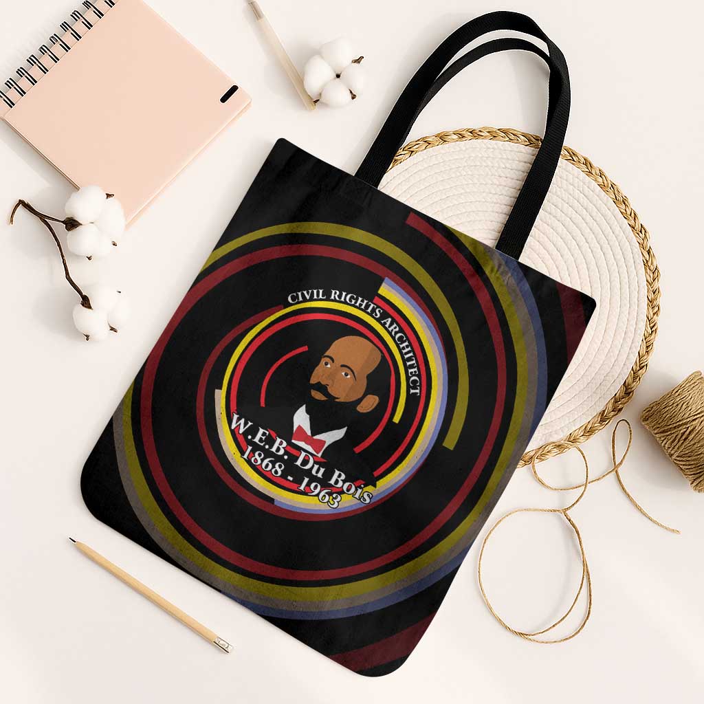 W.E.B. Du Bois Civil Rights Architect Tote Bag Niagara Movement - NAACP Tribute Design - Wonder Print Shop