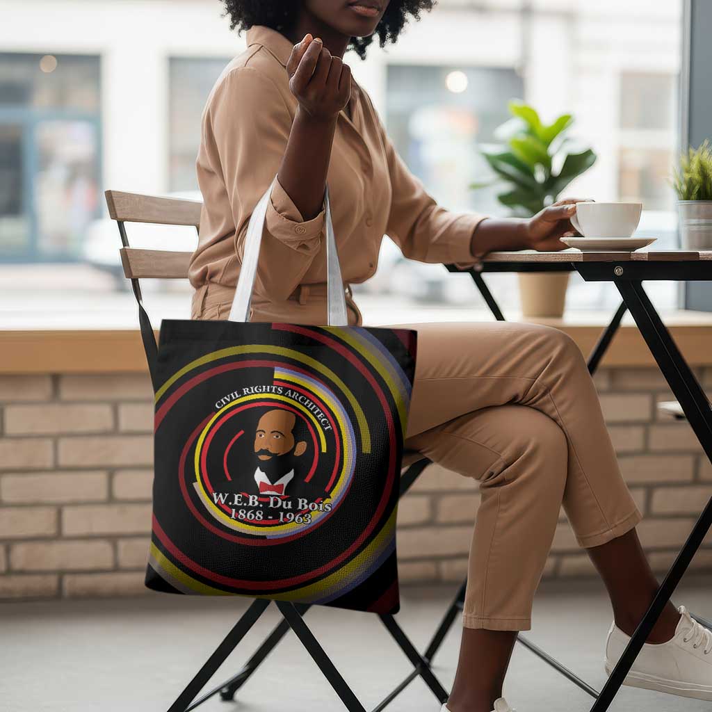 W.E.B. Du Bois Civil Rights Architect Tote Bag Niagara Movement - NAACP Tribute Design - Wonder Print Shop