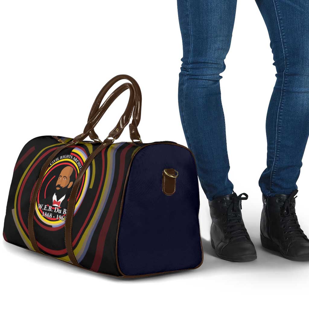 W.E.B. Du Bois Civil Rights Architect Travel Bag Niagara Movement - NAACP Tribute Design - Wonder Print Shop