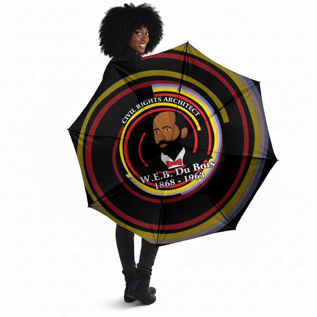 W.E.B. Du Bois Civil Rights Architect Umbrella Niagara Movement - NAACP Tribute Design - Wonder Print Shop